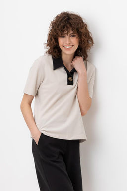 VERY NEAT _ ЕВТ 3200/бежевый фуфайка жен  фото 4