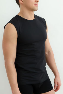 Майка мужская Almando Melado широкие бретели хлопок