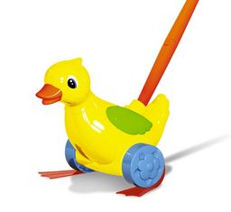 Каталка "Уточка" (01357, "Stellar") в сетке 37*19*25см