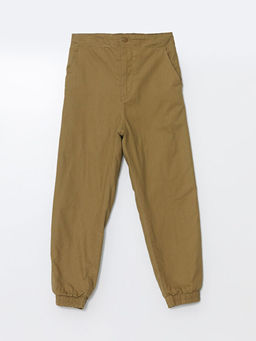 Beli Lastikli Polar Astarl? Erkek ?ocuk Pantolon