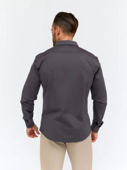 Рубашка трикотажная мужская GREG SK330/137/0375/ZN/1p STRETCH фото 7