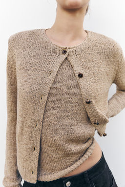 RUSTIC KNIT CARDIGAN