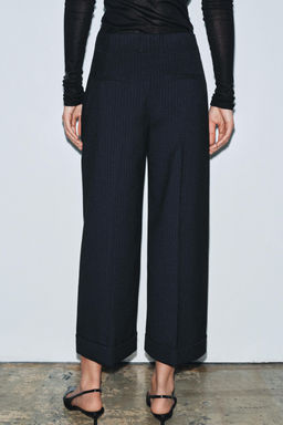 ZW COLLECTION PINSTRIPED TROUSERS