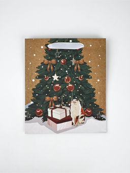 Набор пакетов крафтовых «Новогоднее поздравление»