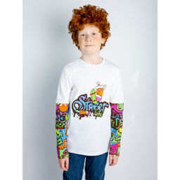 Джемпер с тату кулирка 1539100202 - Youlala фото 4