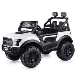 Электромобиль "Круиз" на аккумуляторе, с р/у управлением, в коробке (белый)