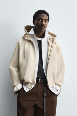 CHECK REVERSIBLE JACKET - Zara фото 2