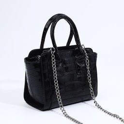 Сумка-тоут на молнии, цвет чёрный - Simaland фото 3