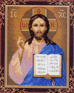 Рисунок на канве МАТРЕНИН ПОСАД арт.28х37 - 0721-1 Господь Вседержитель