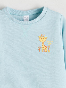 Bisiklet Yaka Erkek ?ocuk Sweatshirt