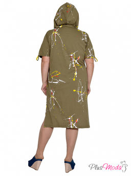 Платье Модель №1328 размеры 44-84 - Plusmoda фото 10