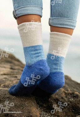 Носки из монгольской шерсти (арт. 01120) - Тод оймс ххк фото 6