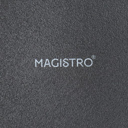 Набор тарелок фарфоровых десертных Magistro Lofty, 6 предметов: d=20 см, цвет чёрный