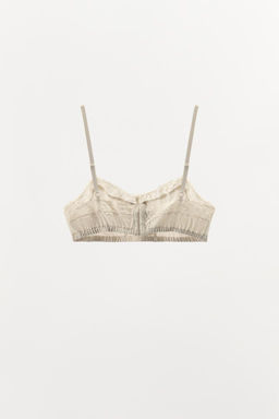 LACE BRALETTE TOP - Zara фото 4