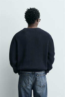 REGULAR FIT COTTON JUMPER - Zara фото 11