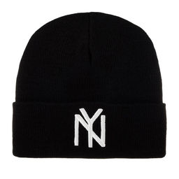 Шапка AMERICAN NEEDLE арт. 21019A-NBY New York Black Yankees Cuffed Knit NL (черный)