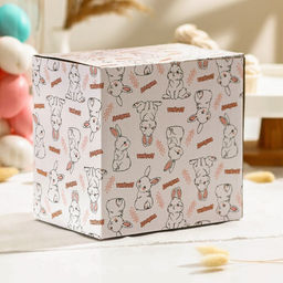 Конфетница Доляна Зайка, 450 мл, 20?13?16.3 см, доломит, белая