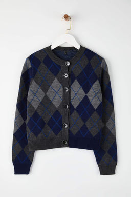 Vizon Bisiklet Yaka Baklava Desenli Triko H?rka TWOAW26HI00234 - Trendyolmilla фото 5