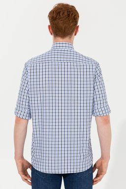 U. S. Polo Assn Мужская темно-синяя рубашка с длинным рукавом - U.s. polo assn фото 5