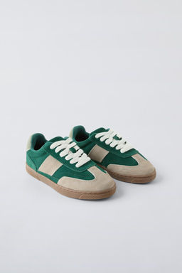 LEATHER TRAINERS - Zara фото 3