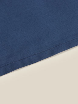 Простыня 1.5 спальная SL Home Percale 300ТС, 160235 см, синяя, хлопок 100% - Sima-land home фото 10