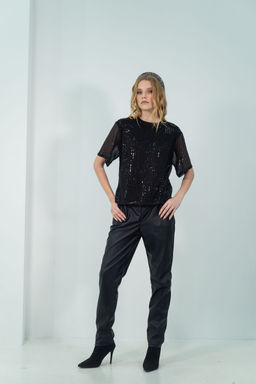 Топ Герма (черный) - Nadi bordo фото 5