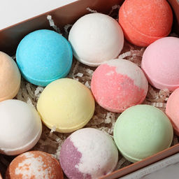 Бомбочки для ванны Bath bomb, 12 шт.× 40 г, BEAUTY FOX