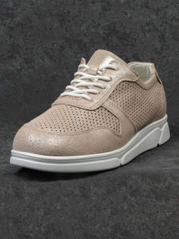 05-FEE01-2P BEIGE Кроссовки (нубук) - Фабричный китай фото 23