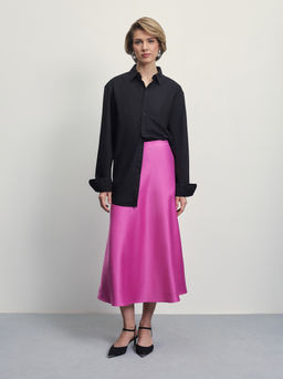 Атласная юбка / Zarina