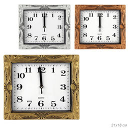 Часы настенные 21x18 см / 6506 /уп 60/