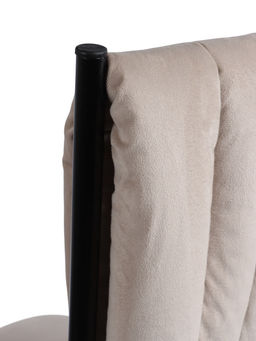 Стул разборный "Камелот" черный/бежевый