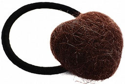 Резинка для волос Сердце PR3606 кофе