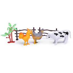 Набор машин "Фермерские работы" в коробке