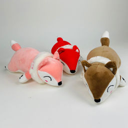 Мягкая игрушка Спящая лиса 50 см