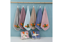 Набор салфеток микрофибра Встреча 002-251,F-614 в сумочке 6шт. - Наталья-текстиль фото 2