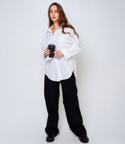 Рубашка #КТ3160 (7), белый - Dommod фото 4