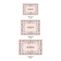 Набор новогодний «Этель» Pink magic: скатерть 150×180 см ±3 см с ГМВО, салфетка 40×40 см-8 шт., 100% хлопок