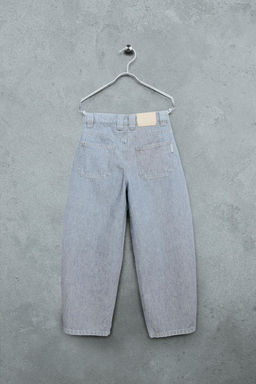 STORIESZ - JEANS BAGGY BALLOON ESTRUCTURA / Azul vigor? - Zara фото 3