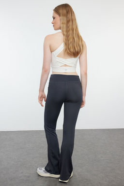 Siyah Scuba/Dalg?c Kumas Rahat Kesim Ispanyol Paca Orme Spor Esofman Alt? THMSS24EA00000 - Trendyolmilla фото 16