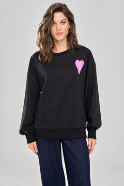 Джемпер 1162/1 черный - Rinka фото 4