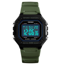 Часы наручные Skmei мужские электронные 1496army-green