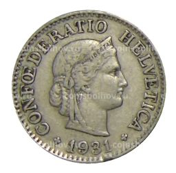 10 раппенов 1931 года Швейцария