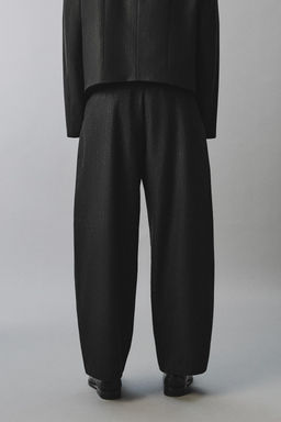 PANTAL?N PLIEGUES TRAJE RAYA DIPLOM?TICA / Gris oscuro