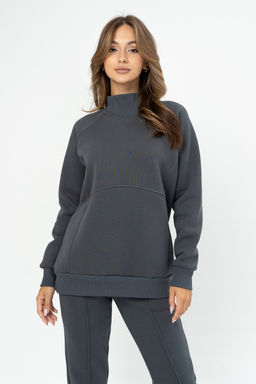 Джемпер женский 432L17 графит - Solo mio фото 3
