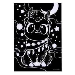 Набор для творчества: гравюра и раскраска объёмная из пластика Весёлые животные - Школа талантов фото 4