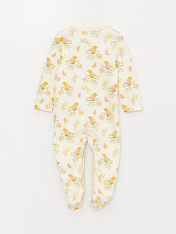 Bisiklet Yaka Bask?l? K?z Bebek Hastane ??k?? Seti 4l? - Waikiki фото 3