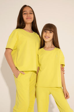 Футболка U.S. Polo Assn для девочек с круглым вырезом арахис хлопок с эластаном  фото 5