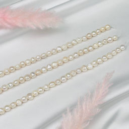 Бусины для украшений из белого Жемчуга 35 см