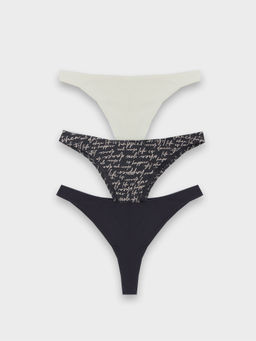 Цена за 2 штуки! Трусы бразилиана женские в наборе, 3 шт - Mark formelle фото 8