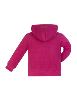 Костюм детский флисовый фуксия 7043г(ш) (104, 56)